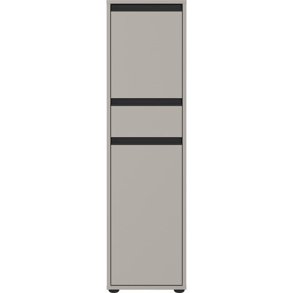 Aukšta/siaura vonios daiktadėžė pilkos spalvos 33x121 cm Lemont – Germania