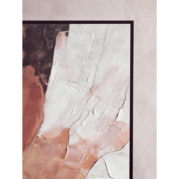 Paveikslas su rėmeliu/tapyba ant drobės 83x123 cm Astratto – Premier Housewares-image-3