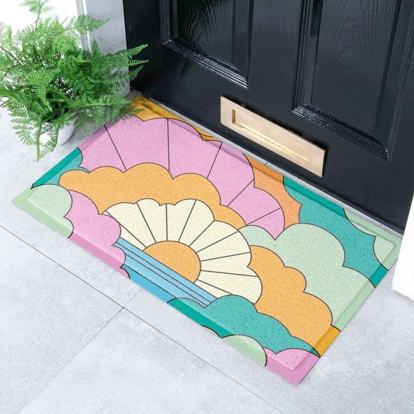 Iš perdirbto plastiko grindų kilimėlis 40x70 cm Elizabeth Olwen  – Artsy Doormats-image-2