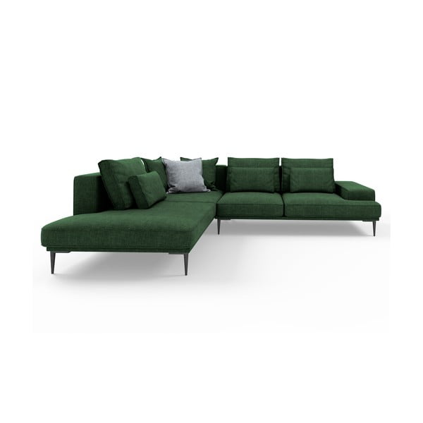 Žalia sofa-lova Interieurs 86 Liege, kampas kairėje-image-2
