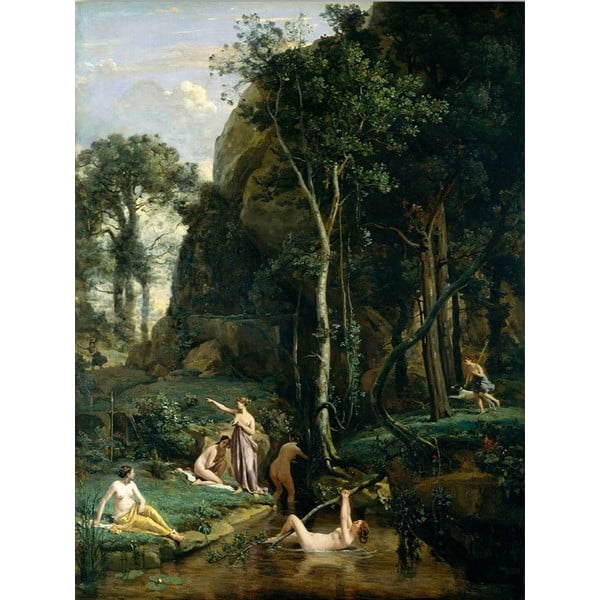 Paveikslas - reprodukcija 70x100 cm Camille Corot - Wallity