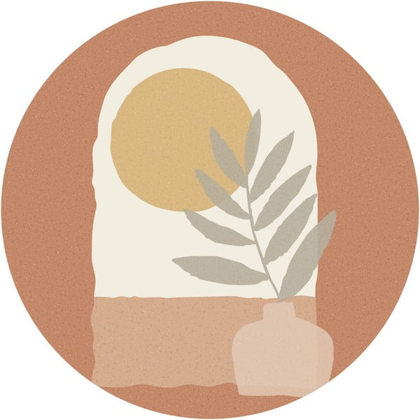 Sienos lipdukas 120x120 cm Sunrise and Olive Branch - Ambiance-image-2