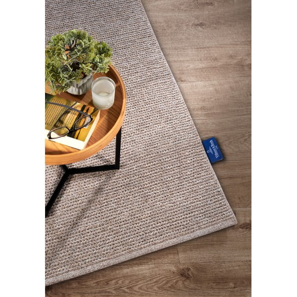 Rankų darbo iš vilnos kilimas šviesiai rudos spalvos 160x230 cm Francois – Villeroy&Boch-image-2