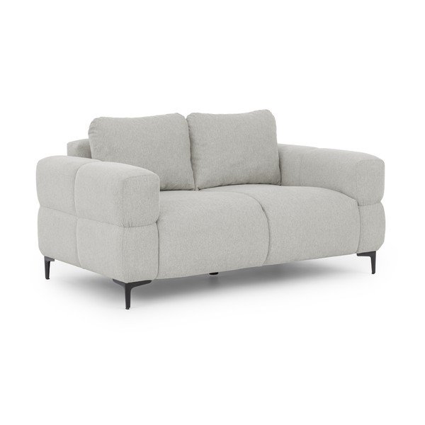 Šviesiai pilkos spalvos sofa 154 cm Helio – Ropez