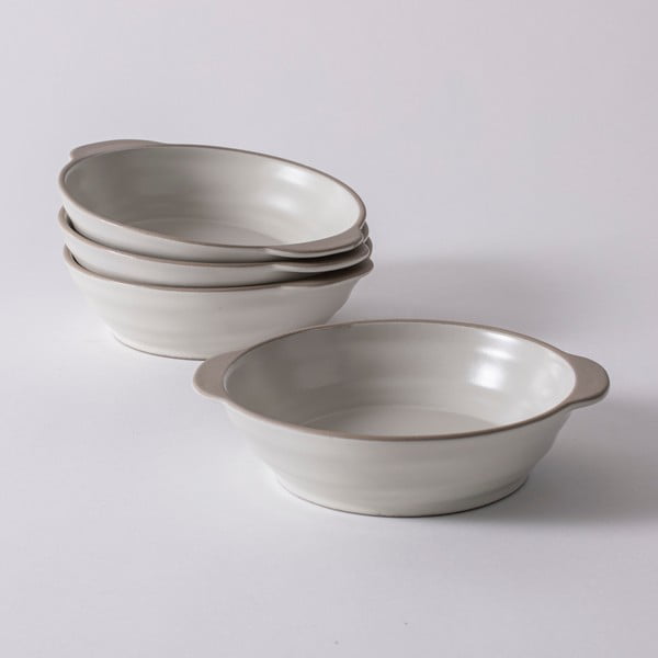Iš akmens masės kepimo indai 4 vnt. 15x17 cm Clyde – Ladelle-image-1