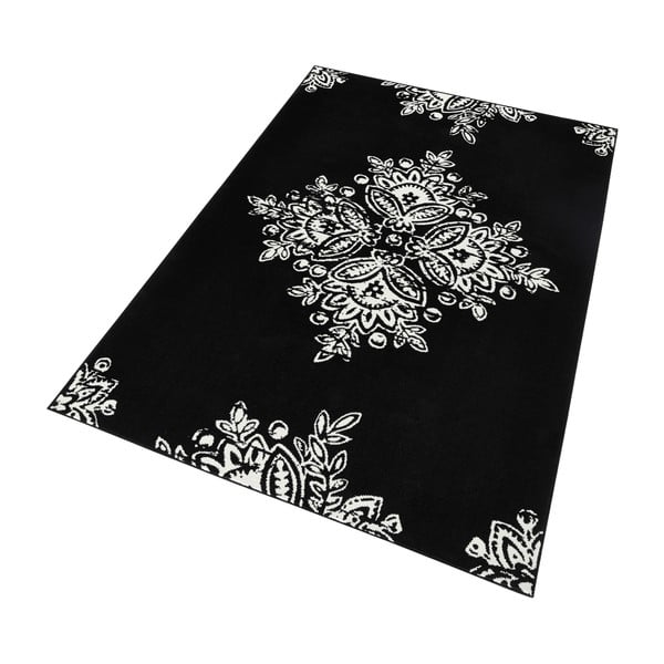 Juodai baltas kilimas Hanse Home Gloria Blossom, 80 x 150 cm-image-3