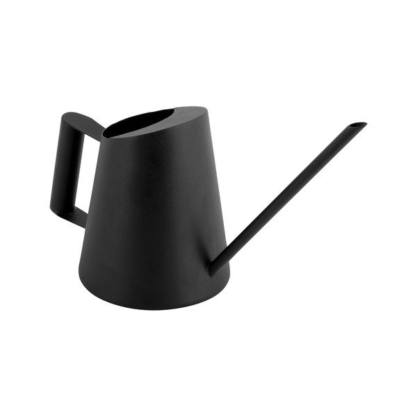 Juodos spalvos metalinis arbatinukas PT LIVING Grace, aukštis 20 cm