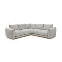 Kampinė sofa šviesiai pilkos spalvos Ernest – Bobochic Paris