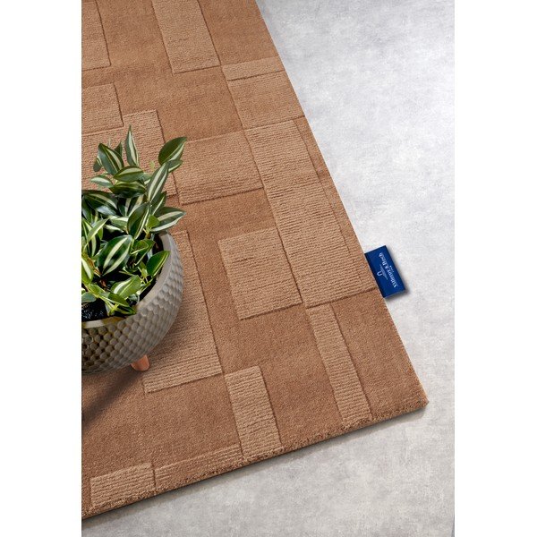 Rankų darbo iš vilnos kilimas rudos spalvos 80x250 cm Wilhelmine – Villeroy&Boch-image-2
