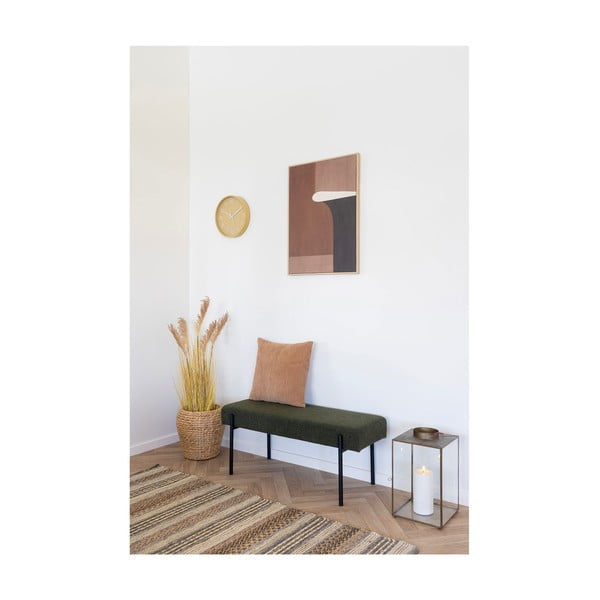 Iš boucle suolas tamsiai žalios spalvos Swindon – House Nordic-image-4