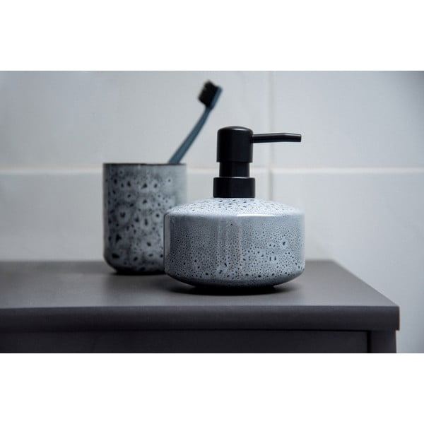 Pilkas keraminis indas dantų šepetėliams Wenko Oviedo-image-3