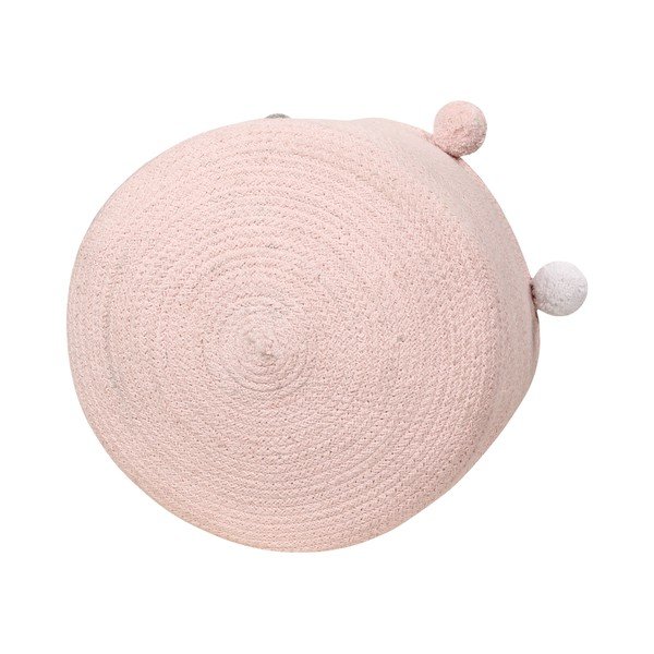 Iš tekstilės vaikiškas krepšys šviesiai rožinės spalvos ø 30x30 cm Bubbly – Lorena Canals-image-4