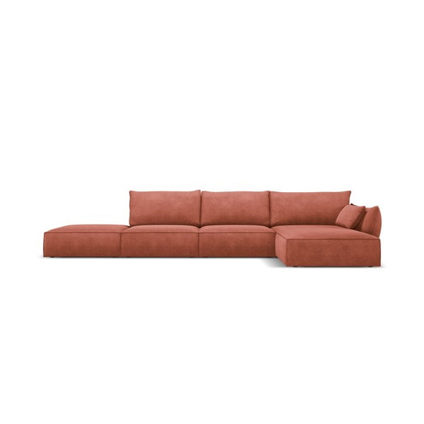 Raudona kampinė sofa (dešinysis kampas) Vanda - Mazzini Sofas