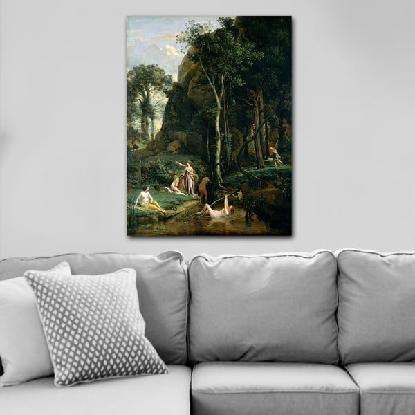 Paveikslas - reprodukcija 70x100 cm Camille Corot - Wallity-image-1