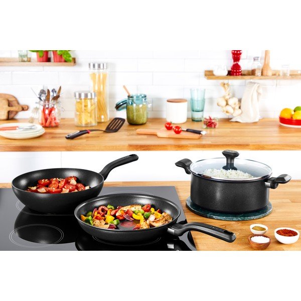 Aliuminio keptuvė ø 24 cm So Chef Black - Tefal-image-2