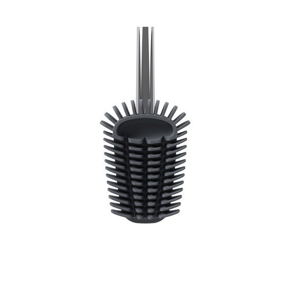 Baltas savaime išsilaikantis plastikinis tualeto šepetys Flex - Umbra-image-3