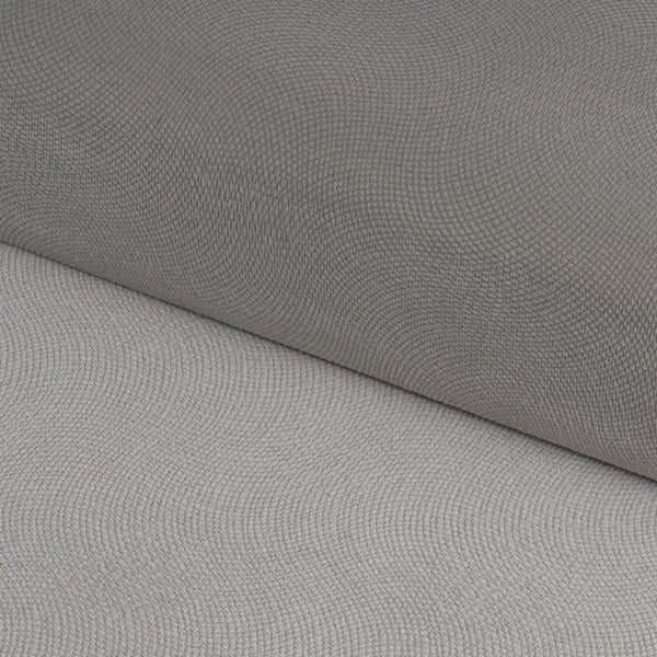 Iš velveto pufas šviesiai pilkos spalvos Estela – Casa Selección-image-1