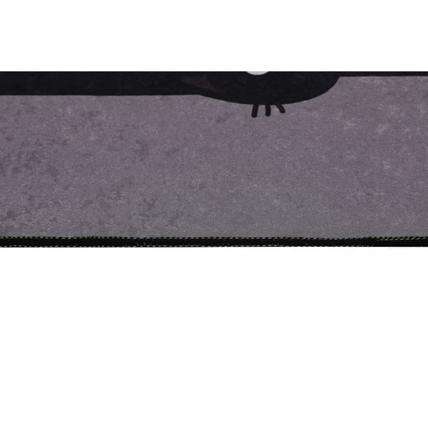 Juodos spalvos/pilkos spalvos vonios kilimėliai 2 vnt. 60x100 cm Comfort – Foutastic-image-2