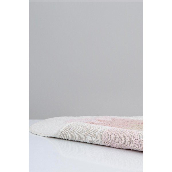 Rožinis medvilninis vonios kilimėlis Irya Home Collection Lavin-image-4