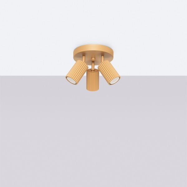 Auksinės spalvos taškinis šviestuvas Gleam – Sollux-image-3