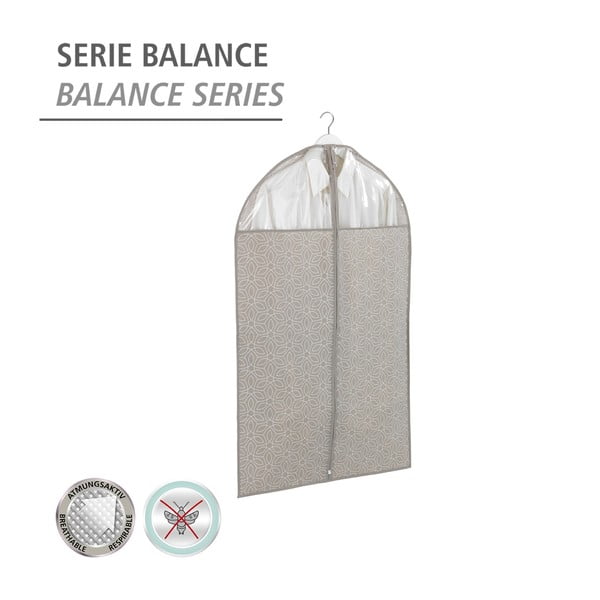 Smėlio spalvos kostiumo dėklas Wenko Business, 100 x 60 cm-image-3