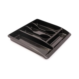 Juodos spalvos stalo įrankių dėklas Addis Classic, 40 x 38,5 cm