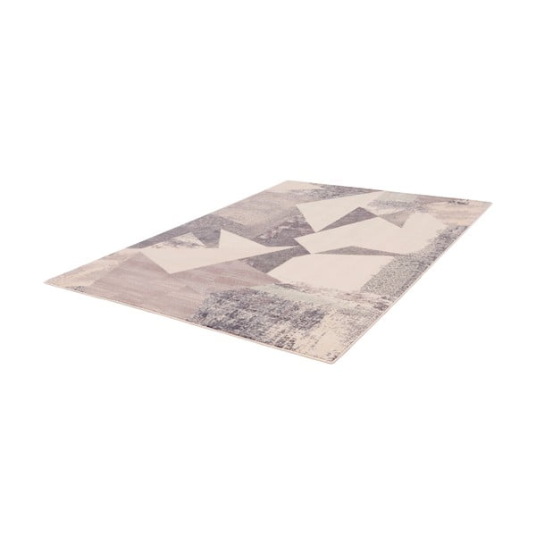 Iš vilnos kilimas rožinės spalvos/smėlio spalvos 240x340 cm Braque alabaster – Agnella-image-4