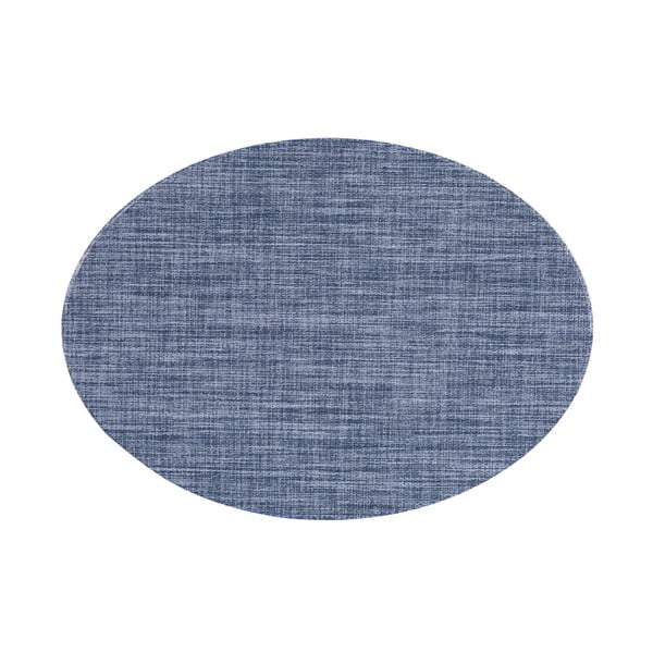 Mėlynas "Tiseco Home Studio" ovalus padėkliukas, 46 x 33 cm