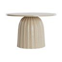 Iš metalo apvalios formos šoninis stalas ø 60 cm Veglia – Light & Living
