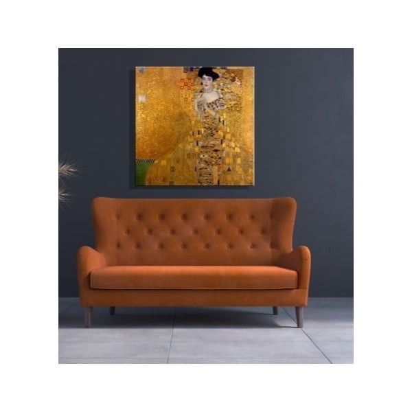 Gustav Klimt reprodukcija Adele Bloch-Bauer I, 90 x 90 cm-image-1