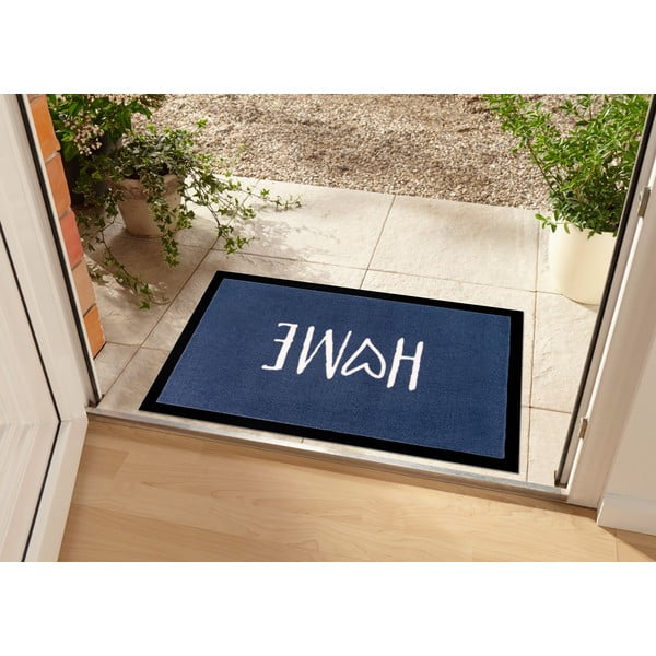 Mėlynas durų kilimėlis Ragami Maison, 45 x 75 cm-image-1