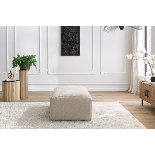 Smėlio spalvos pufas Jeanne - Bobochic Paris-image-1