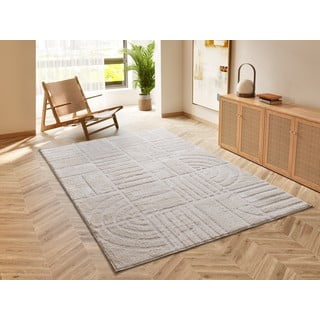 Kilimas kreminės spalvos 140x200 cm Blanche – Universal