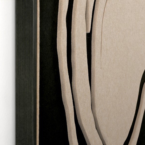 3D paveikslas su rėmeliu/sugeriantis garsą 90x120 cm Sacred Silence 2 – Malerifabrikken-image-3