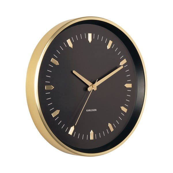 Sieninis laikrodis ø 35 cm Arrow Batons – Karlsson-image-4