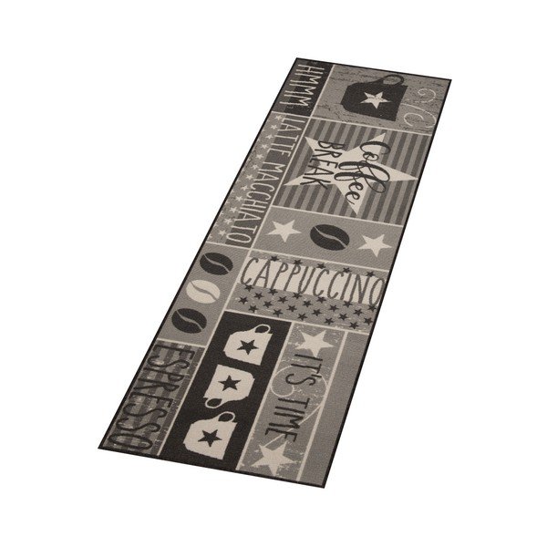 Pilkas kilimas Zala Living Vibe, 67 x 180 cm-image-1