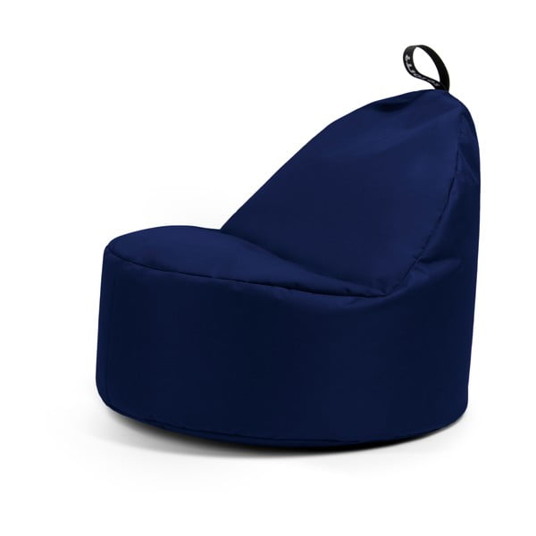 Tamsiai mėlynos spalvos sėdmaišis Round XL – So Soft?