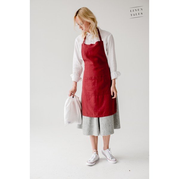 Lininė prijuostė Linen Tales Daily Apron, 80 x 55 cm-image-1
