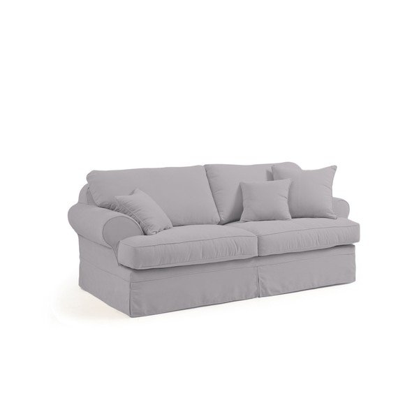 Šviesiai pilka dvivietė sofa "Max Winzer Hermine-image-1