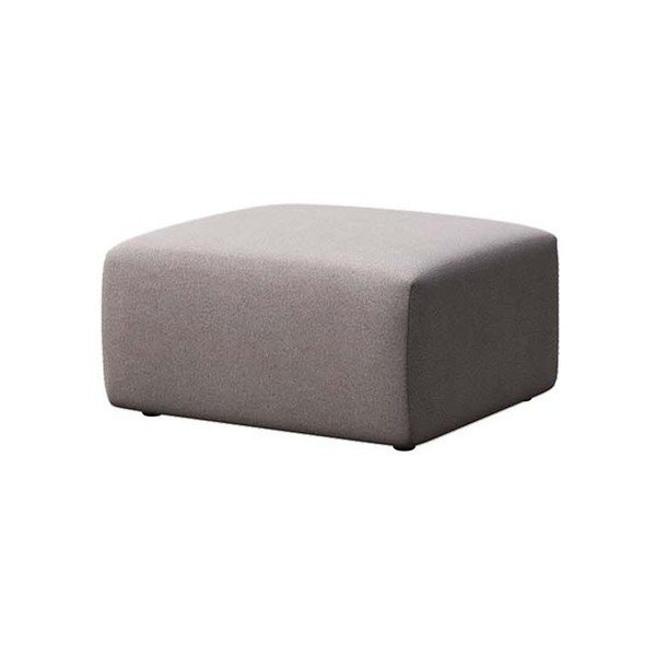 Pilkos spalvos iš velveto taburetė Villet – Rodier-image-2