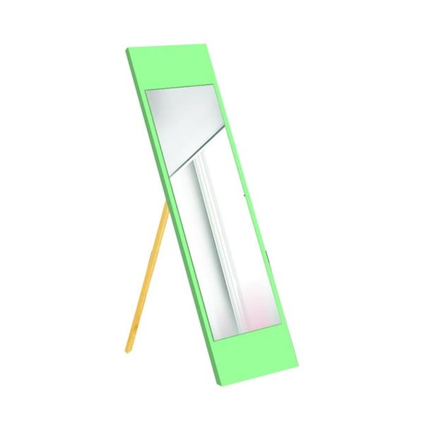 Stovintis veidrodis su žaliu rėmu Oyo Concept, 35 x 140 cm