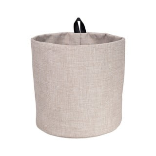 Smėlio spalvos krepšys iš tekstilės Bigso Box of Sweden Hang, skersmuo 22 cm