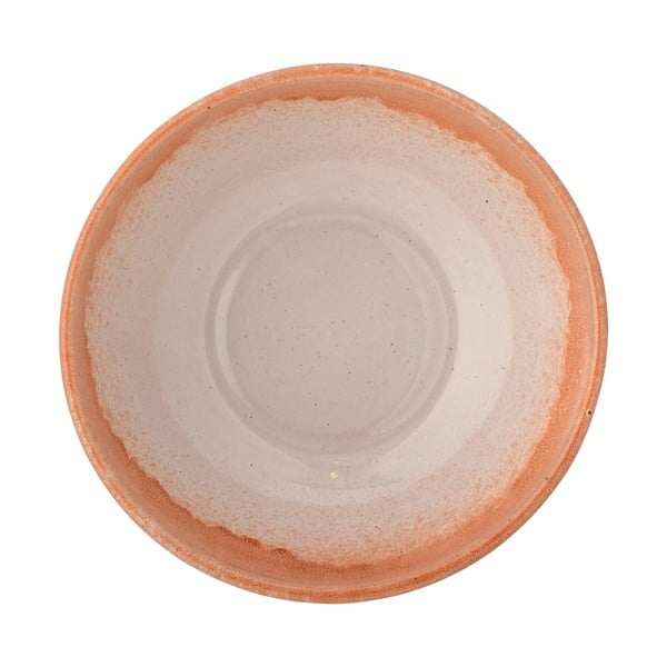 Oranžinės spalvos iš akmens masės mažas dubuo 525 ml Paula – Bloomingville-image-4