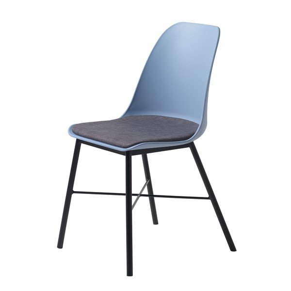 2 mėlynai pilkos spalvos kėdžių rinkinys Unique Furniture Whistler-image-1
