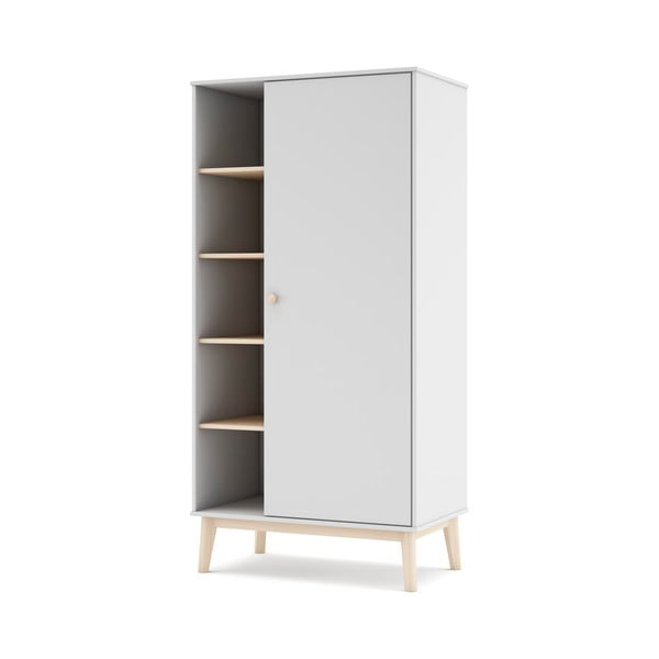 Balta vaikiška spinta 90x181 cm Esteban - Marckeric-image-2