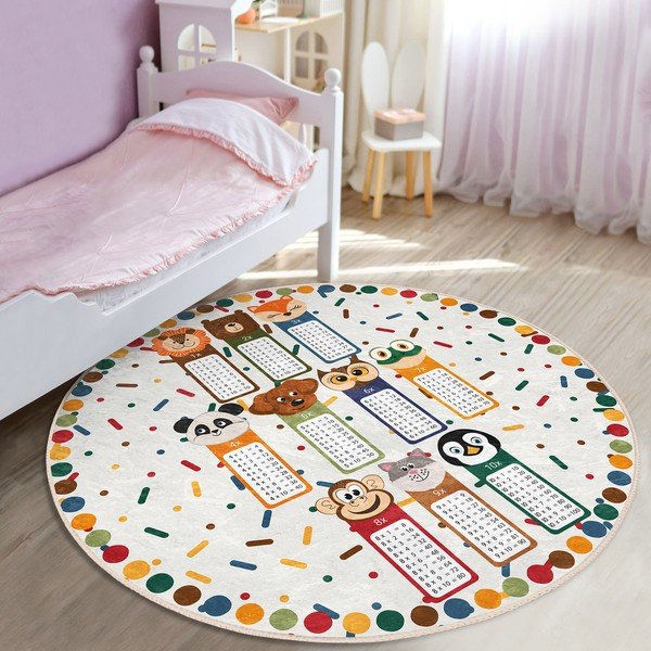 Vaikiškas kilimas ø 80 cm Comfort – Mila Home-image-3