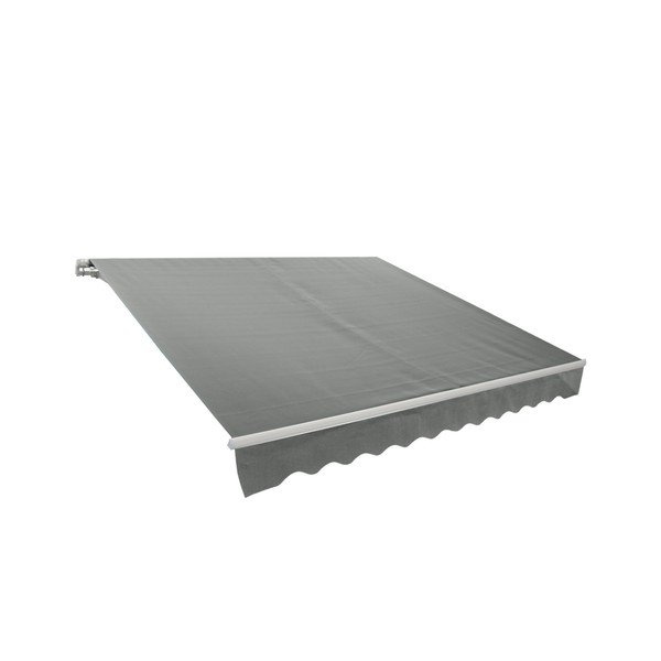 Pilkos spalvos markizė 200x145 cm – Rojaplast-image-2