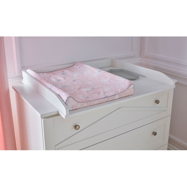 Baltas vystymo stalas montuojamas ant komodos Pinio Marseille-image-1