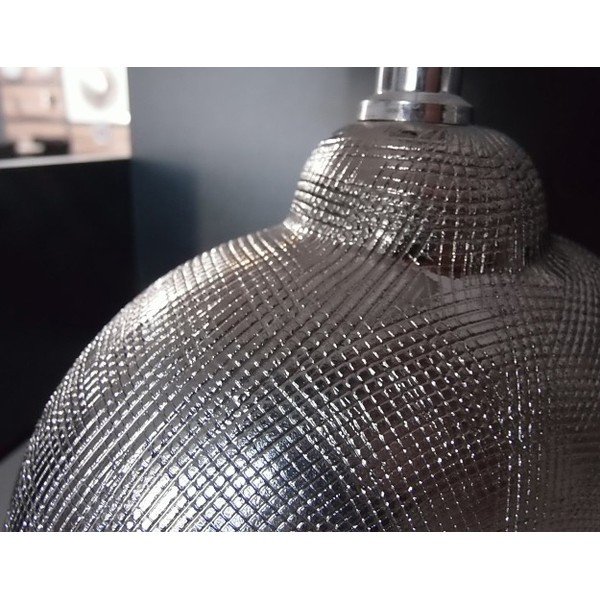 Baltos spalvos stalinis šviestuvas Fischer & Honsel Foro, aukštis 36 cm-image-1