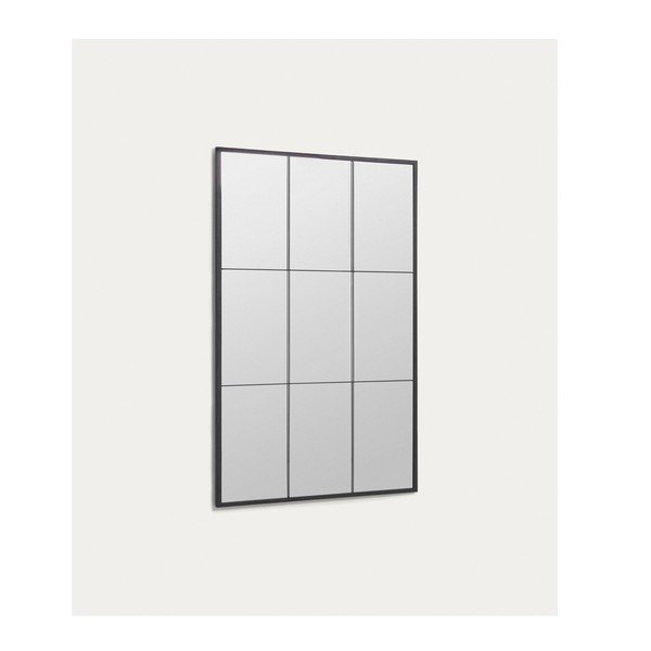 Sieninis veidrodis su medžio masyvo rėmu 100x160 cm Ulrica – Kave Home